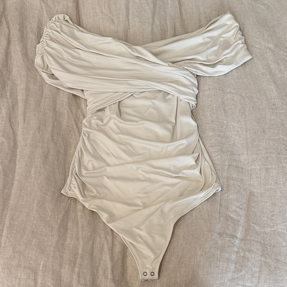 Abercrombie & Fitch Soft White Bodysuit